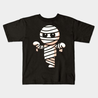 Cute Halloween Mummy Design | Mummy Halloween Costume | Halloween Tee Kids T-Shirt